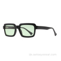 Square Design UV400 Injektionspolarisierte Sonnenbrille polarisierte Sonnenbrille